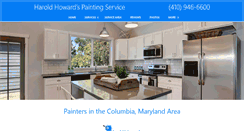 Desktop Screenshot of harold-howards-painting.com